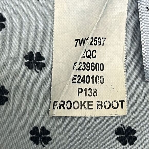 Lucky Brand Brooke Boot Dark Wash 5-Pocket Button Zip Closure Blue Jeans-8/29 - Picture 11 of 13